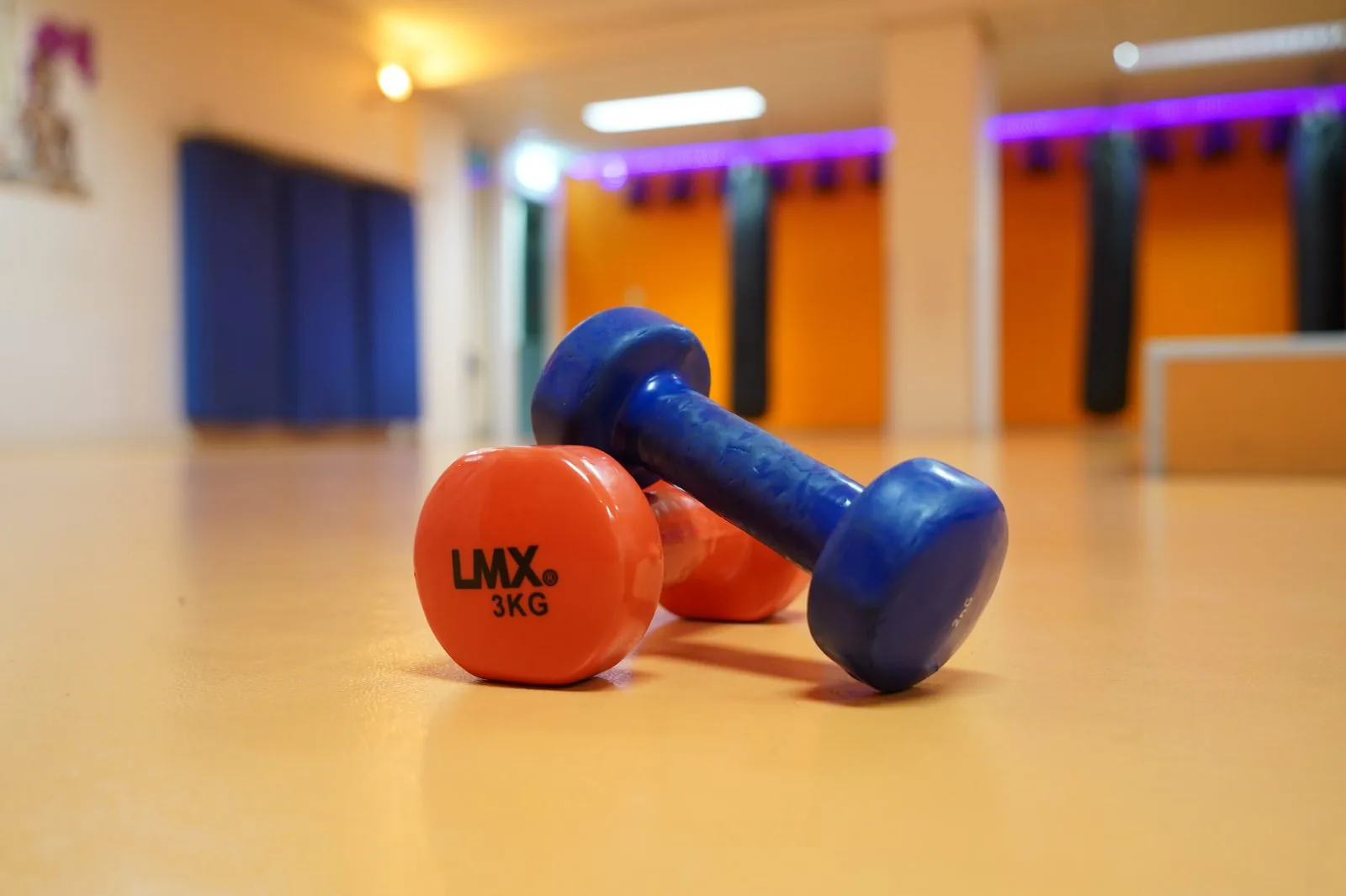 Gewichten en materiaal groepslessen sportschool Alblasserdam