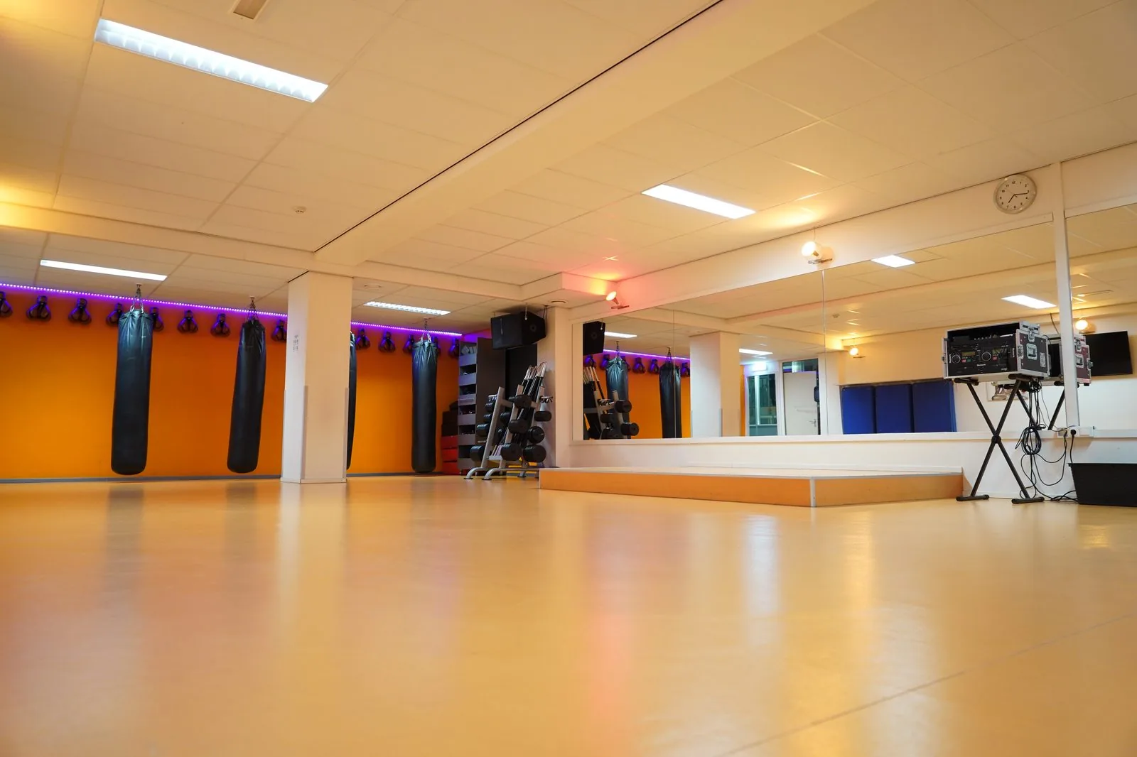 Aerobicszaal groepsles Club You